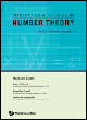 IJNT journal cover