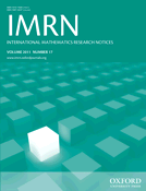 IMRN journal cover