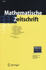 Math Z. journal cover