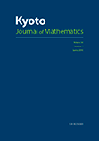 Kyoto Journal of Mathematics cover